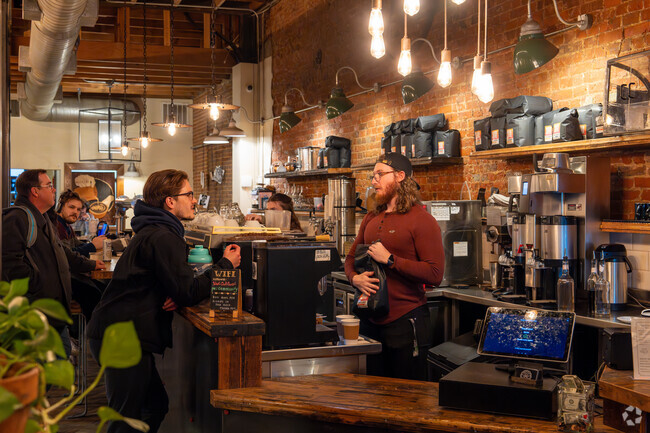 Denia residents can grab a cup of joe at the near by West Oak Coffee.