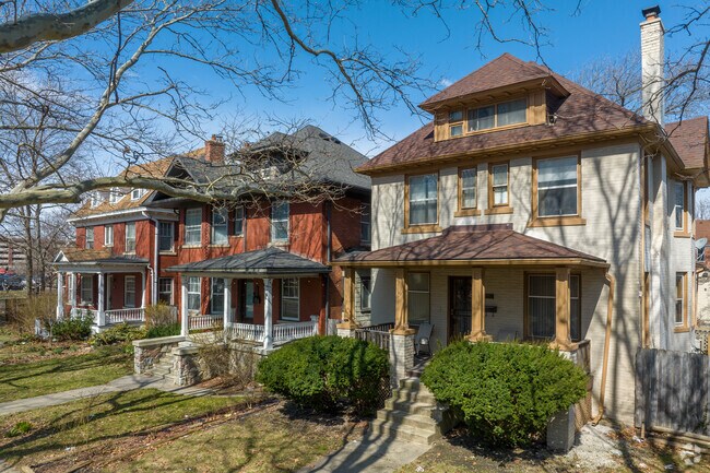 New Center's stately homes grace Pallister Street.