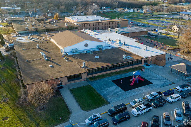 Claude Brown Elementary School is on the south side of the shared building with Troy Middle.