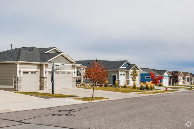Houses in The Pointe vary from craftsman ranches and two-story homes on lots up to a half-acre.
