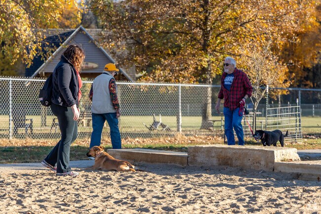 Thornberry Dog Park is where Peninsula Area's dog lovers and their pups socialize and play.