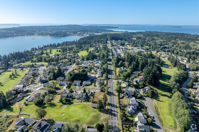 Freeland is located about 20 minutes west of Clinton ferry in Whidbey Island.