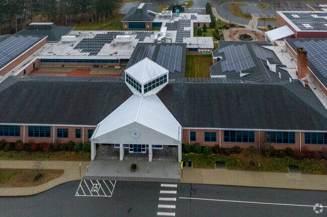 Aerial view 1 of Putnam High School.