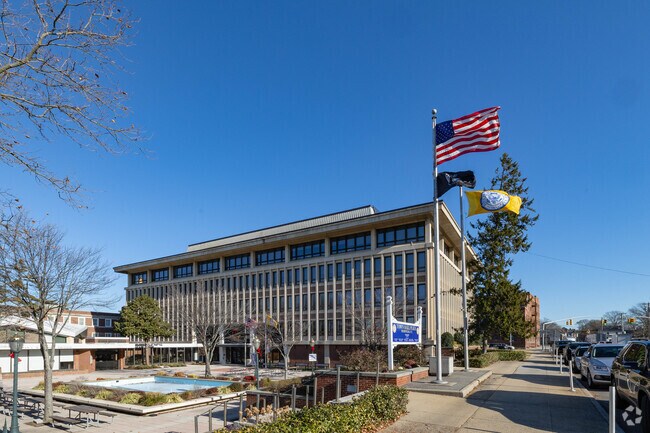 Hempstead's Town Hall is located downtown.