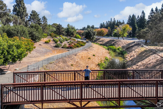 Rodeo Creek in View Point is the perfect place to enjoy a scenic walk in the afternoon.