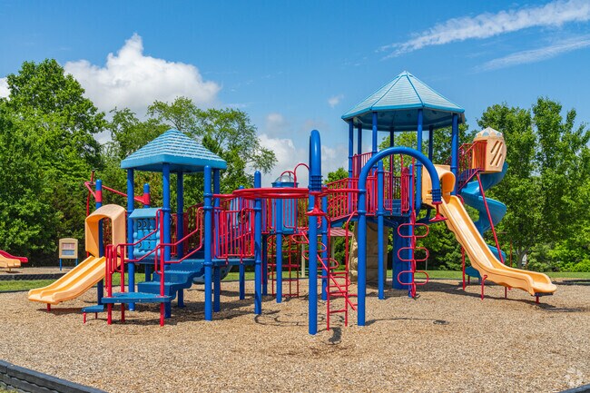 Tire out the tykes on the playground at Townsend Municipal Park.