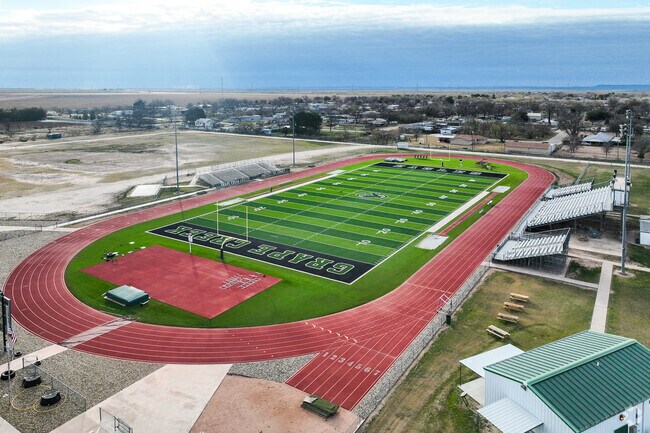 Students within Grape Creek can play for sports teams at Grape Creek High School.