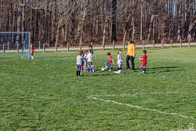 Children from Ritters Lake can learn soccer at Pleasant Garden Volunteer Park.