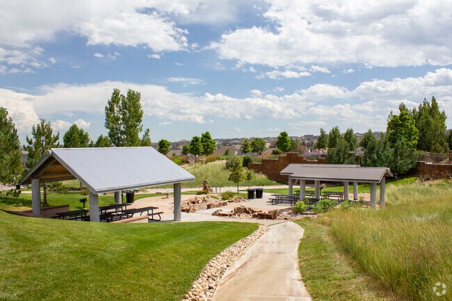 Elk Ridge Park, in Castle Pines, offers pavilions which can be reserved for events.