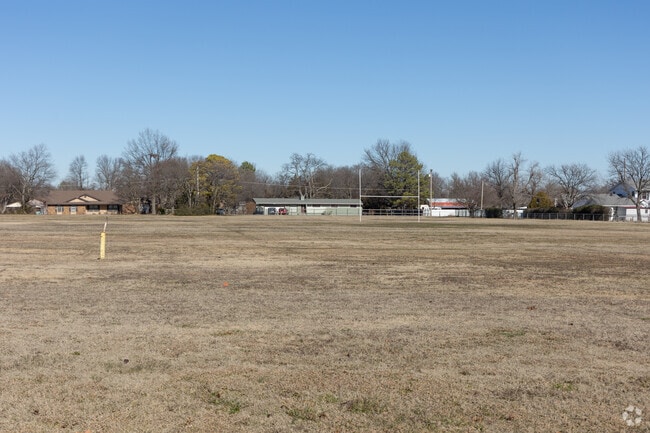 New Heights Baptist Academy provides students massive amounts of open space to run and play.
