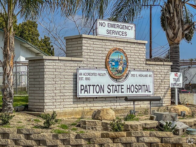The Patton State Hospital has been serving the Amber Hills community since 1893.