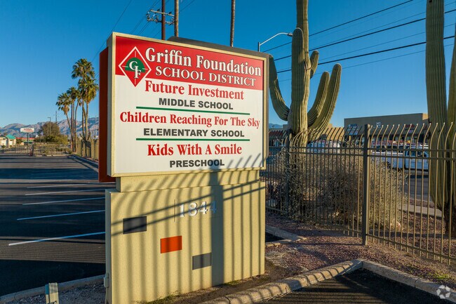 Future Investment Middle School is gated and secured.