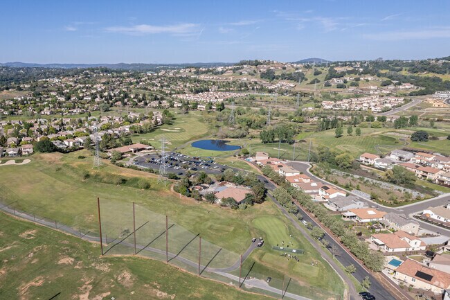 An aerial view of the Empire Ranch Golf Club in Folsom