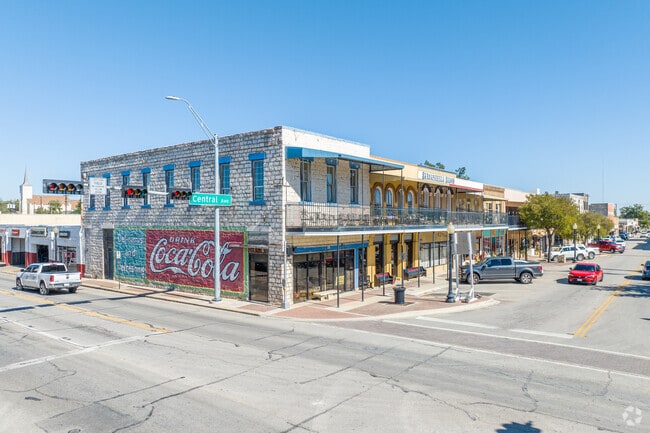 Downtown Belton Square boasts historic charm and vibrant shops.