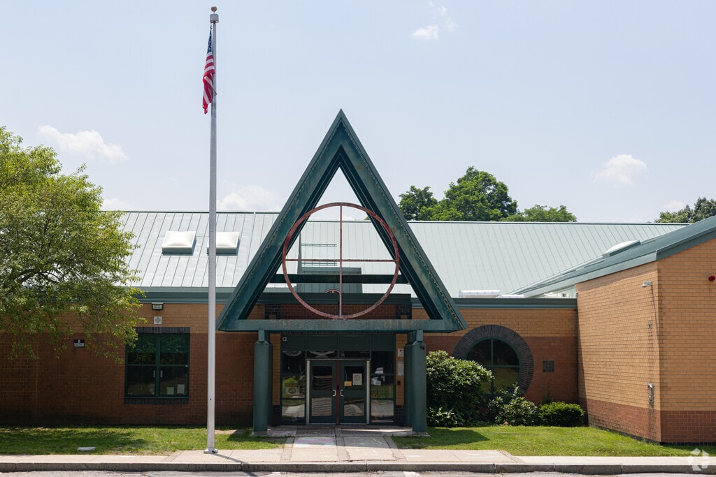Dr. Gertrude Bailey Elementary School in Lowell, Massachusetts.