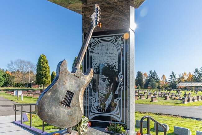 Rock and roll fans can head to the Jimi Hendrix Memorial in West Renton Highlands.