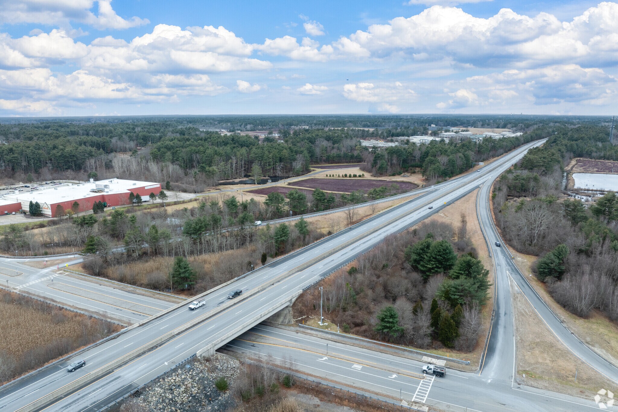 Rte 44 makes getting to Boston and Providence a breeze for Plympton residents.