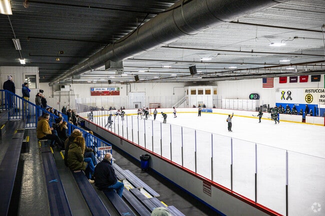The Ristuccia Memorial Arena is a local favorite for hockey and ice skating in Wilmington, MA.