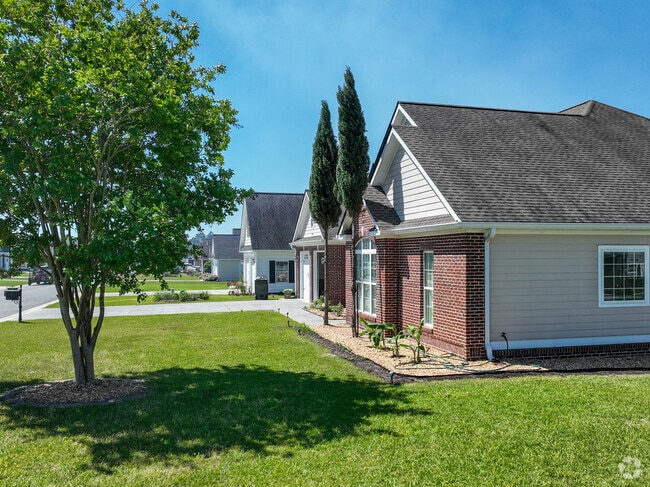 Modern traditional homes in gated communities have become highly desirable in Moultrie.