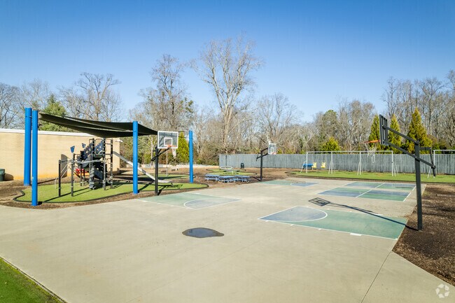 Basketball at Pine Street Elementary School