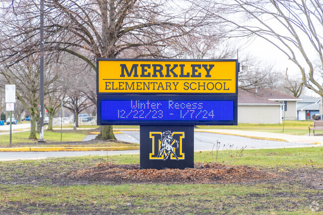 Mildred Merkley Elementary School is located in Highland.