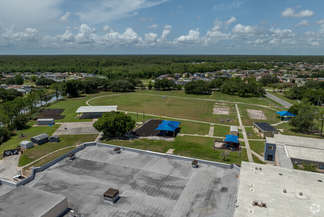 Reedy Creek Elementary School has a large physical education program.