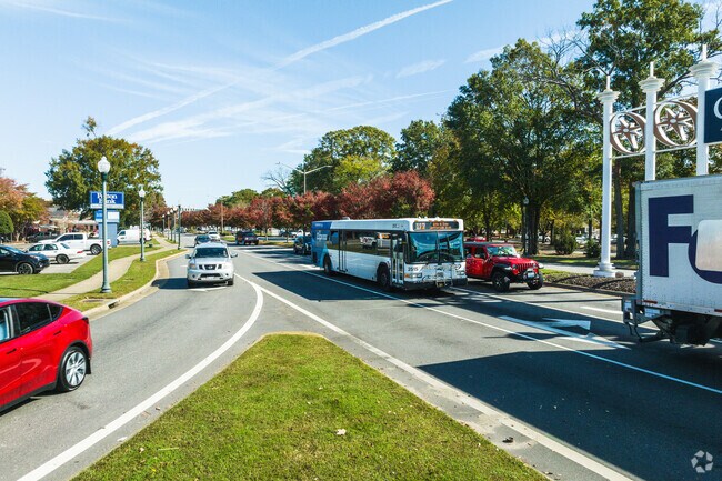 Catch a bus to commute where you need to go from Oyster Point and its adjacent neighborhoods.