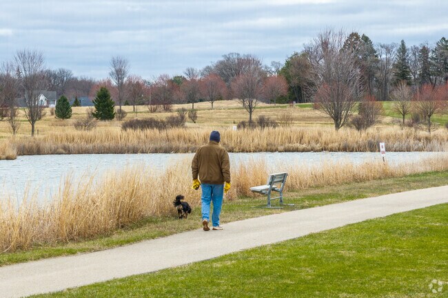 Miles of trails and many parks are easily accessible for Waverly residents.
