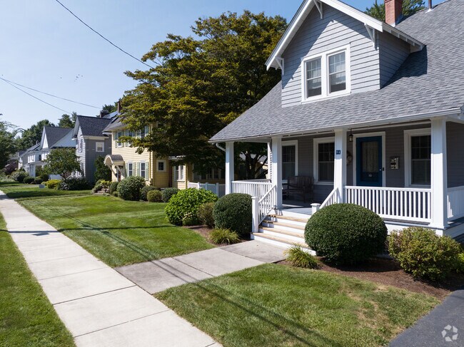 A sidewalk is key to a walking town like Longmeadow and a lovely craftsmen style home to boot.