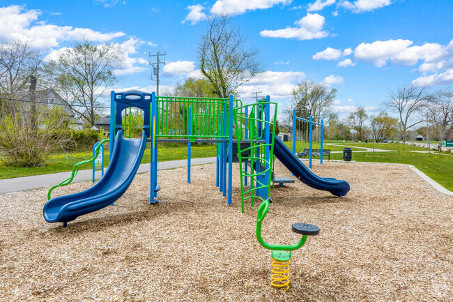 Playground at A.L. Holmes Academy of Blended Learning in Detroit