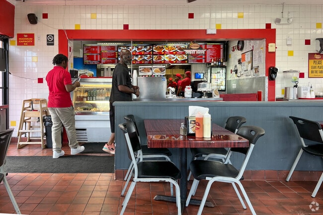 Locals love to have lunch at La Granja Restaurant in the Sierra Mirada neighborhood.