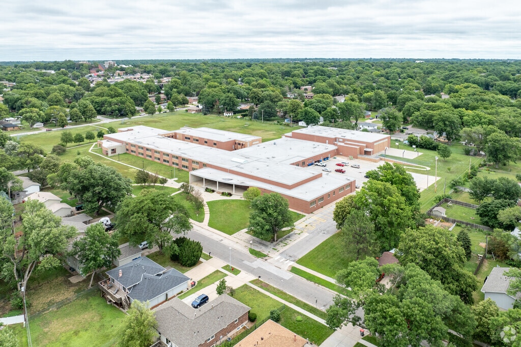 Pound Middle School has large outdoor spaces for students to enjoy.