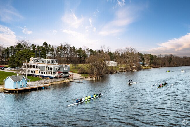 Green spaces along Grand River give Waverly residents many options for active recreation.