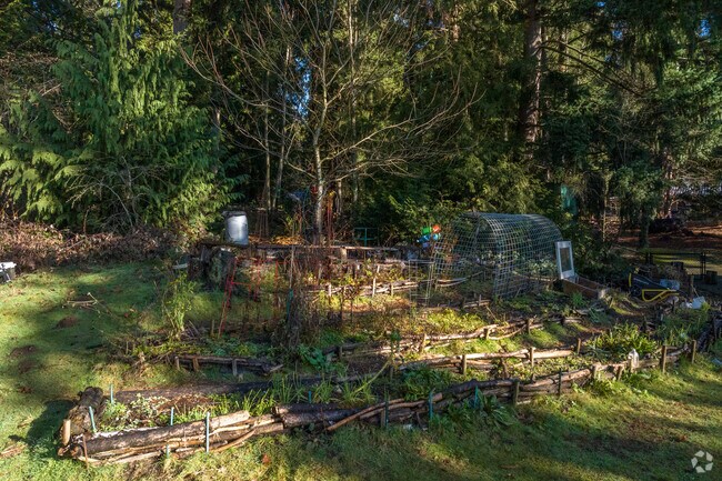 The Little School garden.