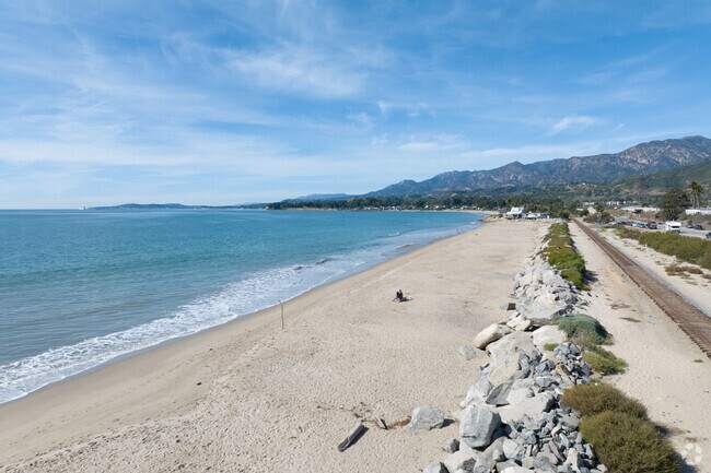 Santa Claus Beach in Toro Canyon, Summerland, CA.