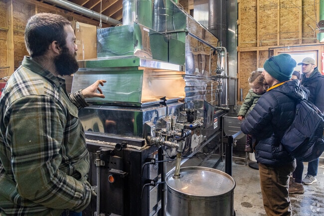 Porter residents enjoy access to freshly made, farm-produced maple syrup from neighboring operations.