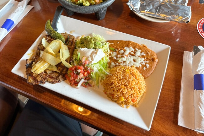 Las Carretas Mexican Restaurant in Goldenrod offers an extensive menu.