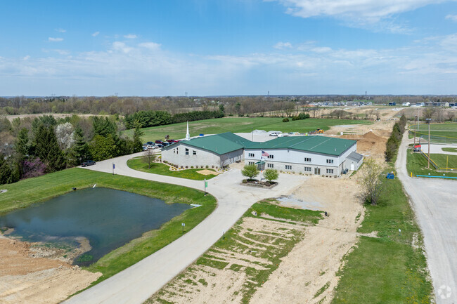 Hebron Christian Academy
Private Pre-K, Elementary, Middle & High School aerial.