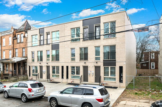 These 3 Story Row Homes are new construction in the Dunlap neighborhood.