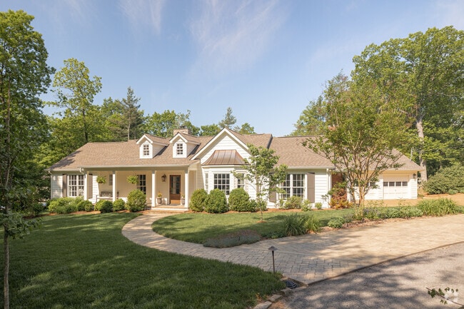 Rancher meets Cape Cod in this Lookout Mountain neighborhood home.