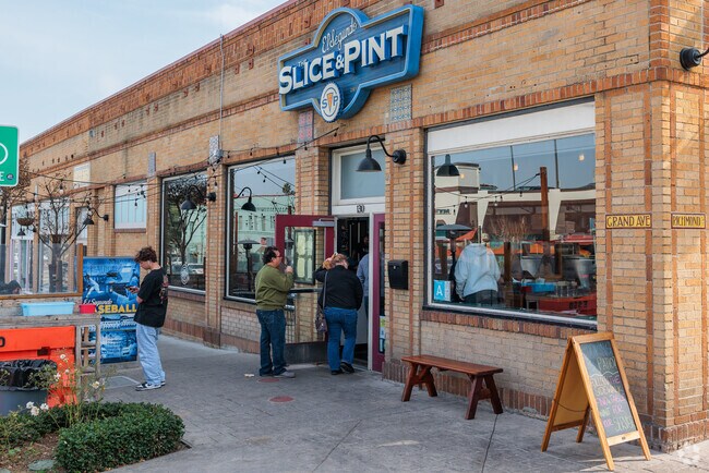 Grab a slice of pizza and a beer at Slice & Pint in El Segundo, CA.