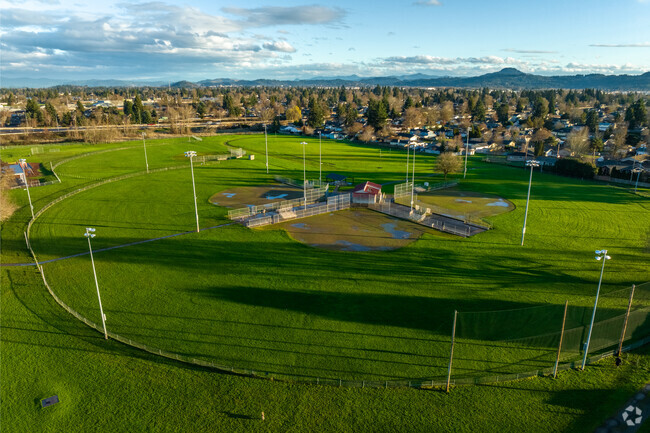 Shasta Middle School has multiple baseball fields for students to play on in Eugene.