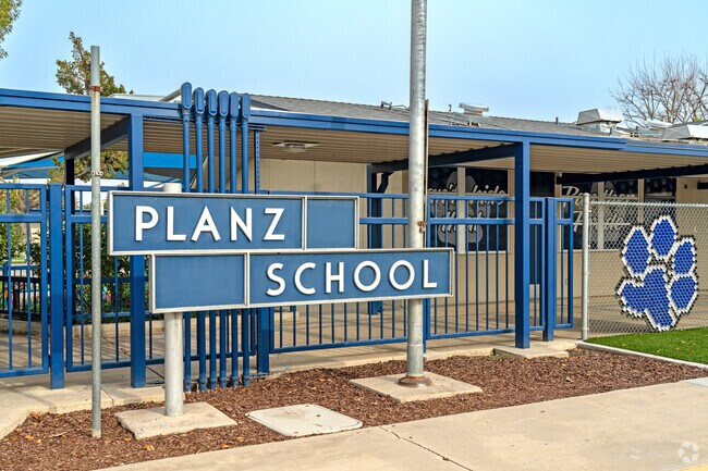 Planz Elementary School serves grades K-5 in Bakersfield.
