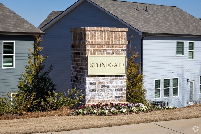 Stonegate is a new construction of homes in a Cherry Blossom neighborhood.