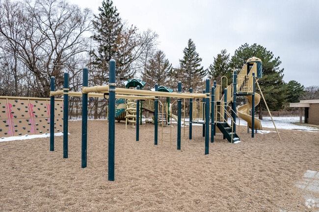 Westside High School West Campus has a large playground for the kids.