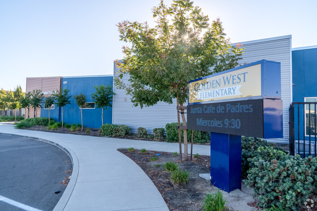 Golden West Elementary School serves students in the East Manteca community.