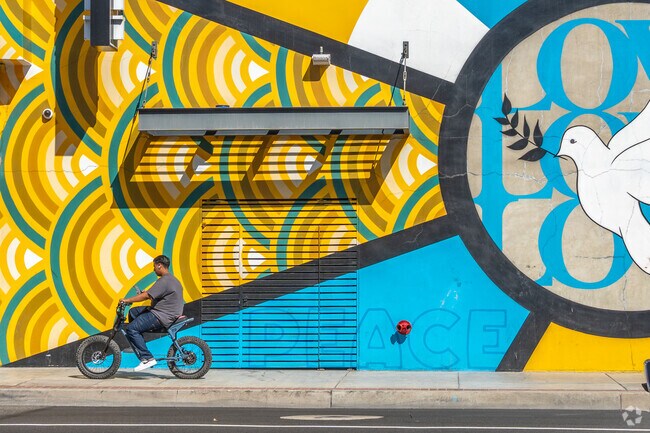 Downtown Santa Ana is a cultural hub, full of vibrant murals, and historic architecture.