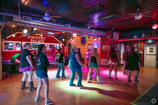 The Country Palace is the hot spot in Bon Air for line dancing.
