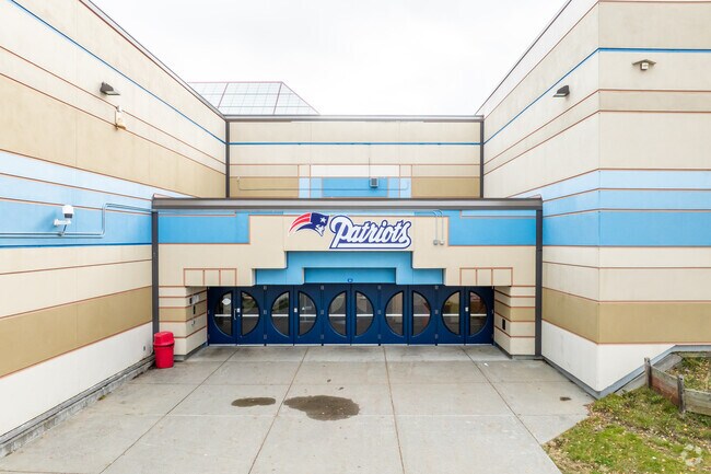 North Pole High School is home to the Patriots.