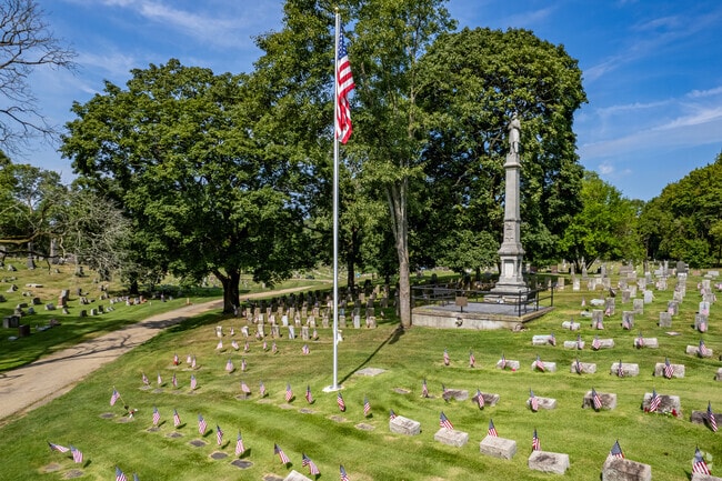 Take some time and check out the historic Chartiers Cemetery in East Carnegie.